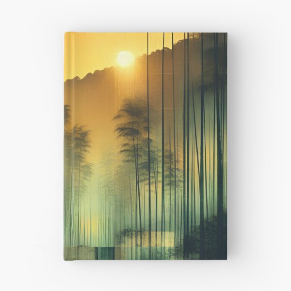 Artikelvorschau, Smaragdgrüne Morgendämmerung in Arashiyama | Sonnenaufgang aus Bambus in Kyoto entworfen und verkauft von Stoneflower-Art.