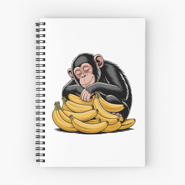 Item preview, Chimpanzee Sleeps on Bananas designed and sold by Museum Of Non-Existing Art.