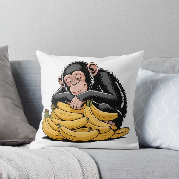 Item preview, Chimpanzee Sleeps on Bananas designed and sold by Museum Of Non-Existing Art.