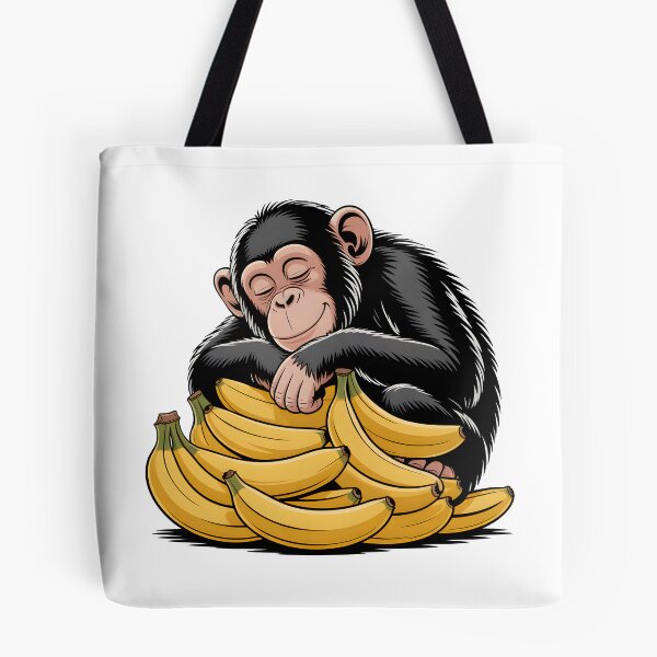 Item preview, Chimpanzee Sleeps on Bananas designed and sold by Museum Of Non-Existing Art.