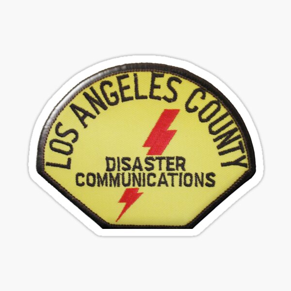 Item preview, L A County Disaster Communications designed and sold by Lawrence Baird.
