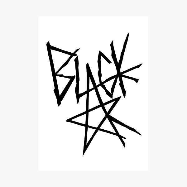 Item preview, Black star designed and sold by Mangartss.
