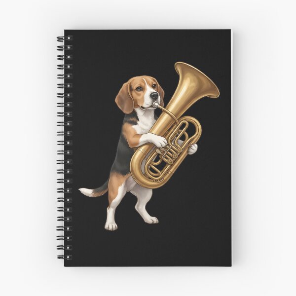 Item preview, Beagle Playing Tuba Player Tubaist Dog Lover designed and sold by DoodleTortle.
