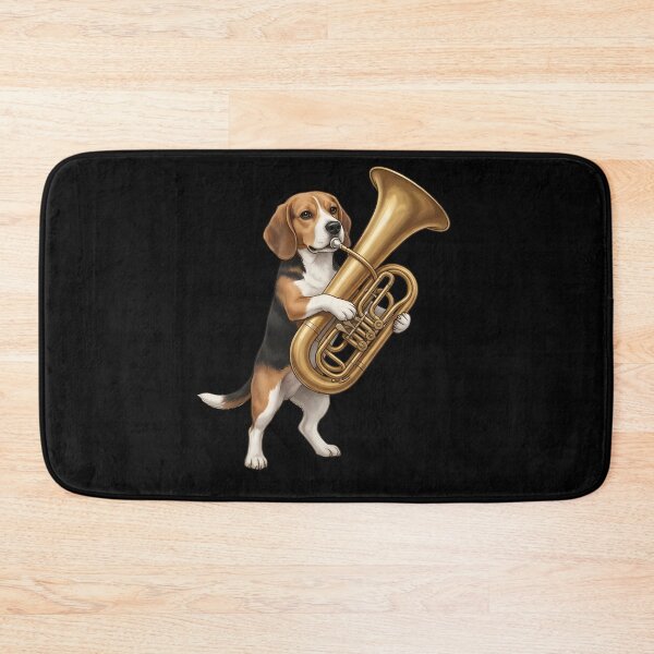 Item preview, Beagle Playing Tuba Player Tubaist Dog Lover designed and sold by DoodleTortle.