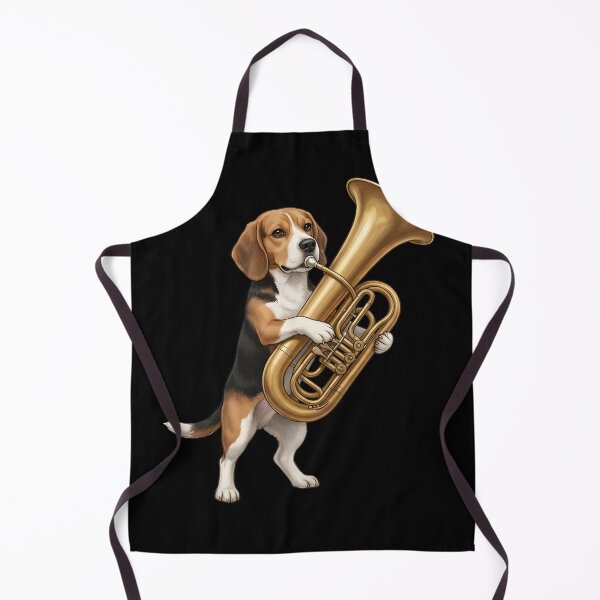 Item preview, Beagle Playing Tuba Player Tubaist Dog Lover designed and sold by DoodleTortle.