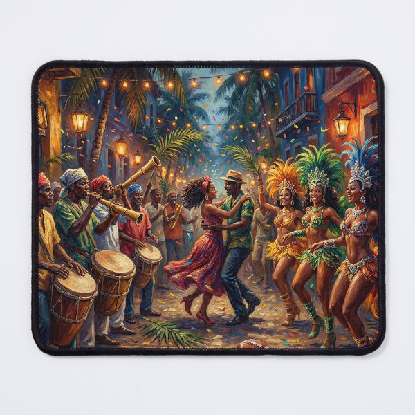 Item preview, Caribbean Carnival Night designed and sold by BrickByDream.