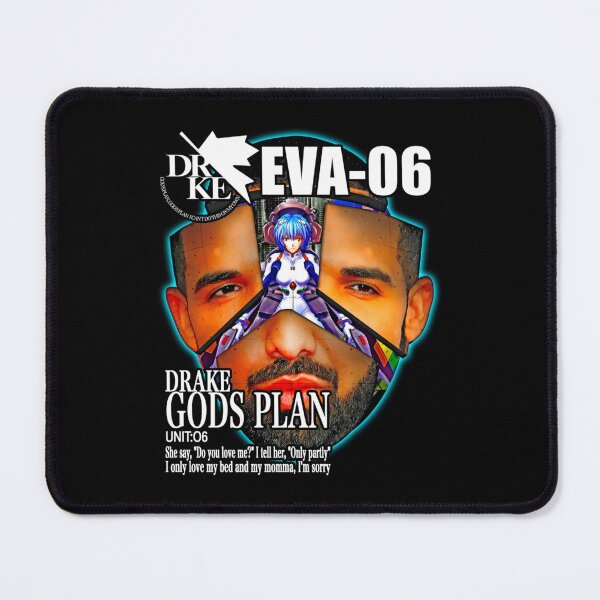 Item preview, DRAKE EVANGELION Gods Plan She Say Do You Love Me I Tell Her Only Partly I Only Love My Bed And My Momma Im Sorry designed and sold by indusmonk.
