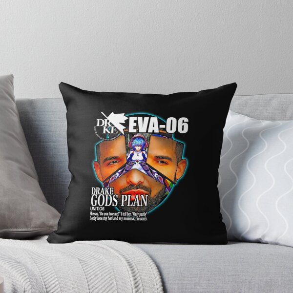 Item preview, DRAKE EVANGELION Gods Plan She Say Do You Love Me I Tell Her Only Partly I Only Love My Bed And My Momma Im Sorry designed and sold by indusmonk.