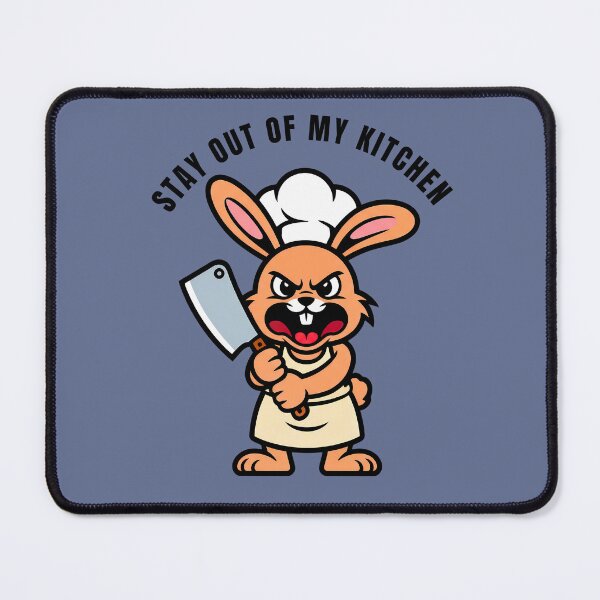 Item preview, Angry Chef Bunny - Stay Out Of My Kitchen designed and sold by MavtM.