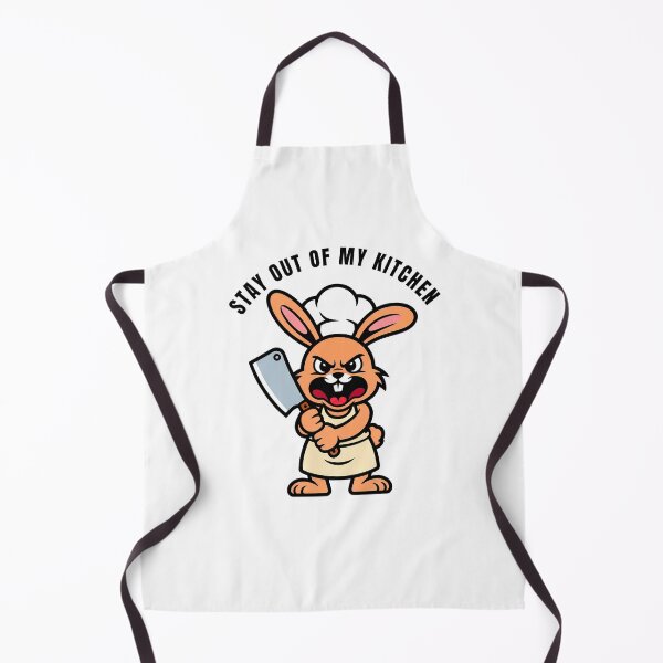 Item preview, Angry Chef Bunny - Stay Out Of My Kitchen designed and sold by MavtM.