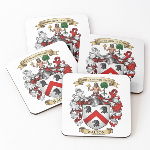Item preview, The Walton Family Coat of Arms designed and sold by BagTown Clans.