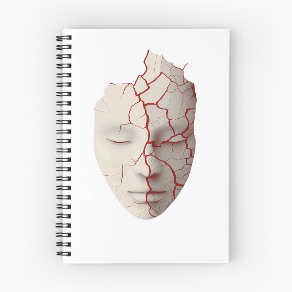 Item preview, Broken Face – Hidden Emotions designed and sold by Abujarshaikh1.