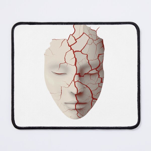 Item preview, Broken Face – Hidden Emotions designed and sold by Abujarshaikh1.