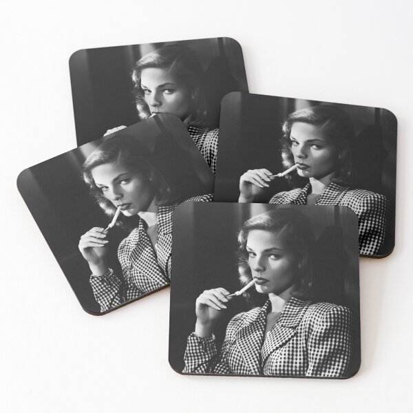 Item preview, Old Hollywood art portraits: Lauren Bacall designed and sold by KaterinaLog.