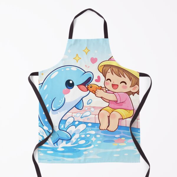 Item preview, Dolphin & Child - Pool Fun Adventure. designed and sold by Lylysun.