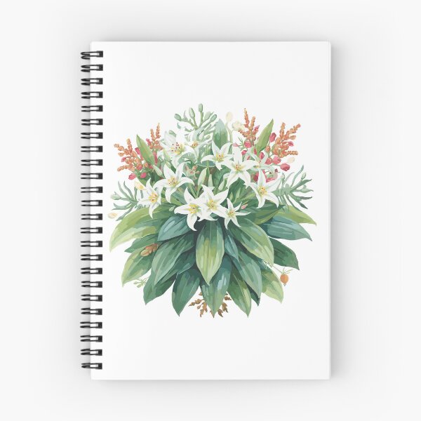 Item preview, Vibrant Nerium Bloom: A Botanical Watercolor Study designed and sold by GreenBotanist.