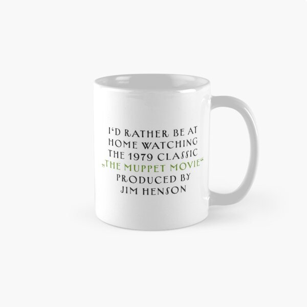 Item preview, I'd rather be watching the Muppet Movie by Jim Henson designed and sold by MxMeeks.