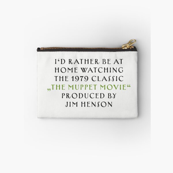 Item preview, I'd rather be watching the Muppet Movie by Jim Henson designed and sold by MxMeeks.