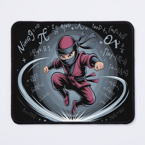 Item preview, MATH NINJA for & Adults Mathematics Geek designed and sold by LacostCarl.