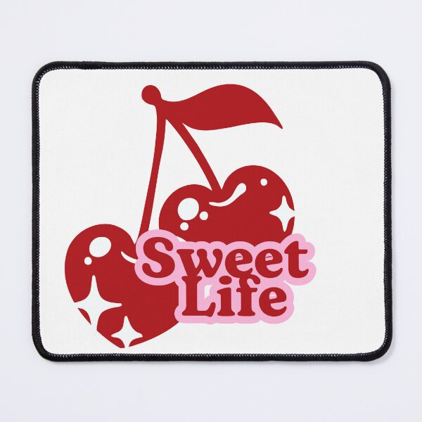 Item preview, Sweet Life Cherry Heart – Cute Kawaii Cherry Sticker Design designed and sold by Unsololugar.