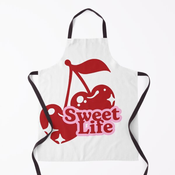Item preview, Sweet Life Cherry Heart – Cute Kawaii Cherry Sticker Design designed and sold by Unsololugar.