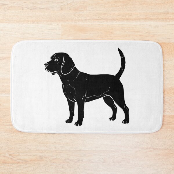 Item preview, Beagle Silhouette – Minimalist Hound Dog Art designed and sold by furrydrool.