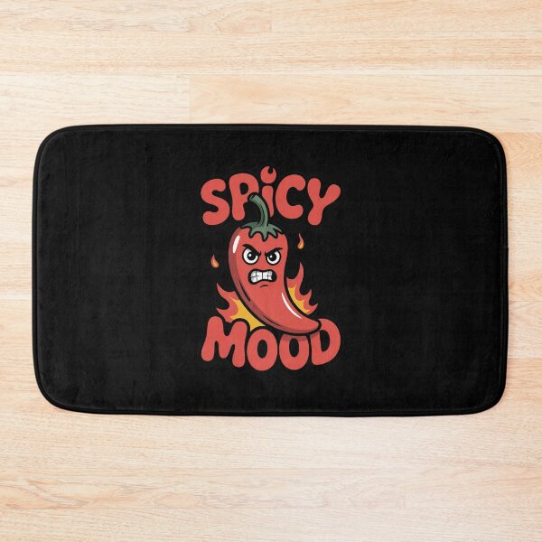 Item preview, Spicy Mood Angry Chili Pepper Funny Cartoon Sticker designed and sold by Enea Kelo.
