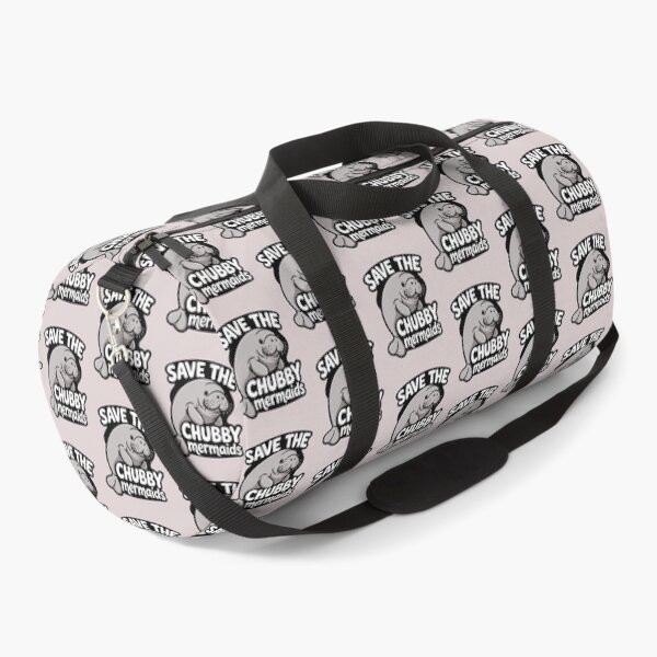 Item preview, “Save the Chubby Mermaids - Cute Manatee Pun | Kawaii Sea Cow Design designed and sold by Cree8if.