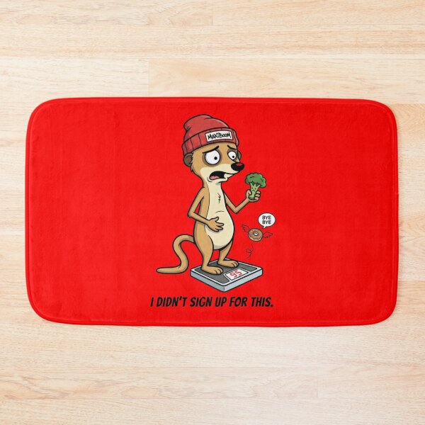 Item preview, Funny Meerkat Diet Struggle - I Didn't Sign Up For This designed and sold by mAXiBoOM.