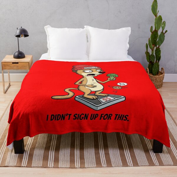 Item preview, Funny Meerkat Diet Struggle - I Didn't Sign Up For This designed and sold by mAXiBoOM.