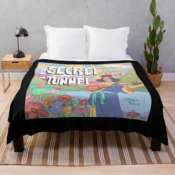 Item preview, Secret Tunnel By Chong And The Nomads Album Cover designed and sold by MaCro-Shop.