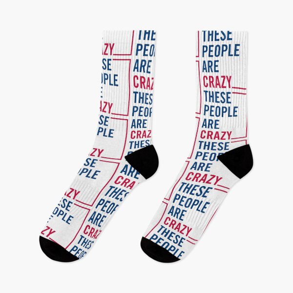 Item preview, These People Are Crazy – Bold Funny Sarcastic Quote Typography Design designed and sold by artworkathome.