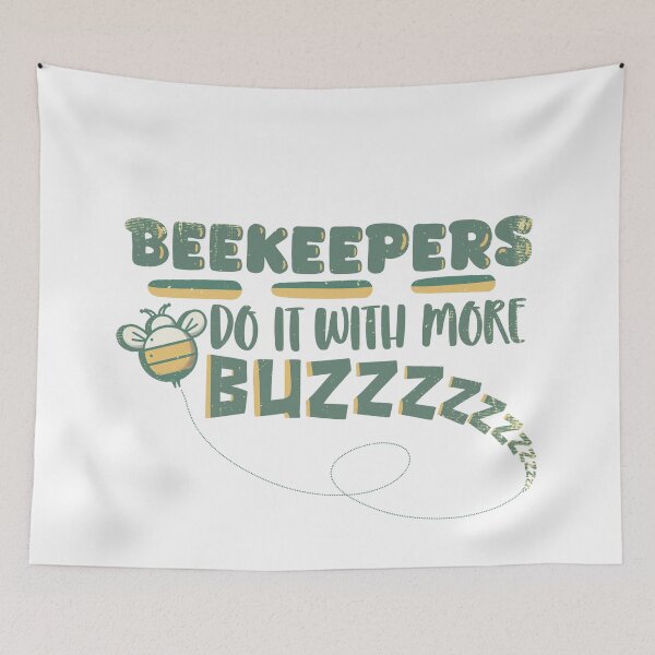 Item preview, Beekeepers Do It With More Buzz – Funny Beekeeper Quote Design designed and sold by Gawii.