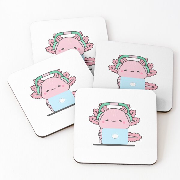Item preview, Axolotl Gamer Pastel Kawaii Aesthetic designed and sold by Unsololugar.