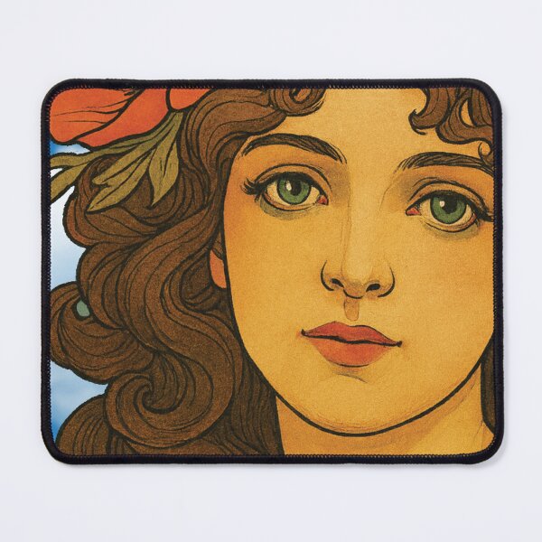 Item preview, Art Nouveau Ukrainian Woman designed and sold by Analog Aura .