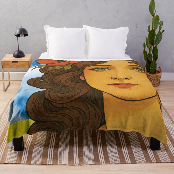 Item preview, Art Nouveau Ukrainian Woman designed and sold by Analog Aura .