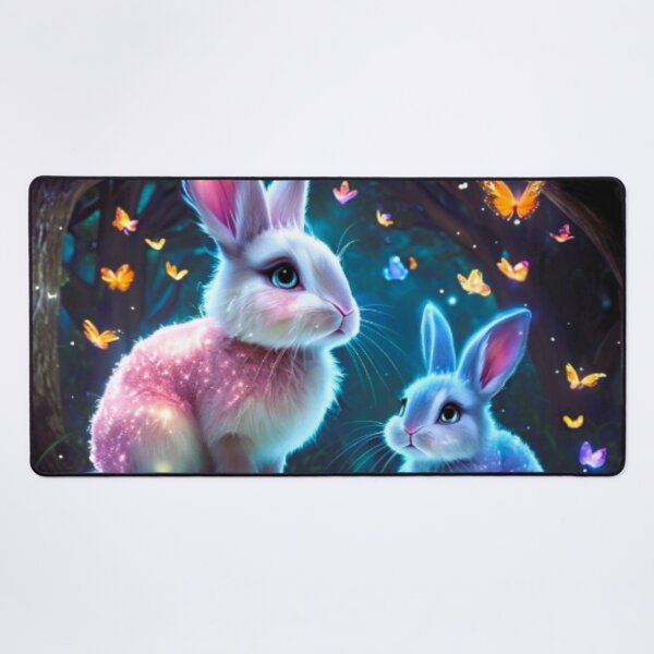 Item preview, enhanced bunnies with butterflies designed and sold by PurvaNimfaMagic.