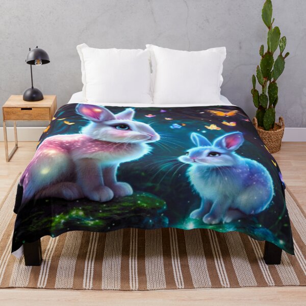 Item preview, enhanced bunnies with butterflies designed and sold by PurvaNimfaMagic.