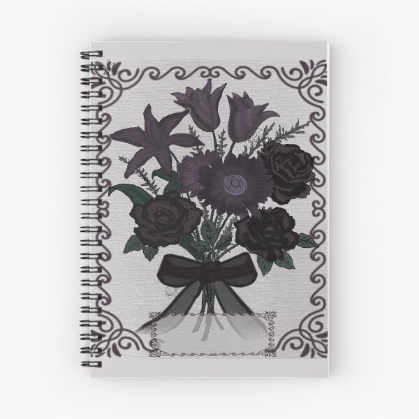Item preview, Eternal Bouquet: Black Flowers and Gothic Elegance designed and sold by LatelierDeCleo.