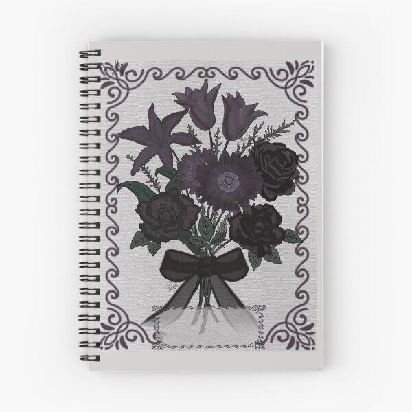 Item preview, Eternal Bouquet: Black Flowers and Gothic Elegance designed and sold by LatelierDeCleo.