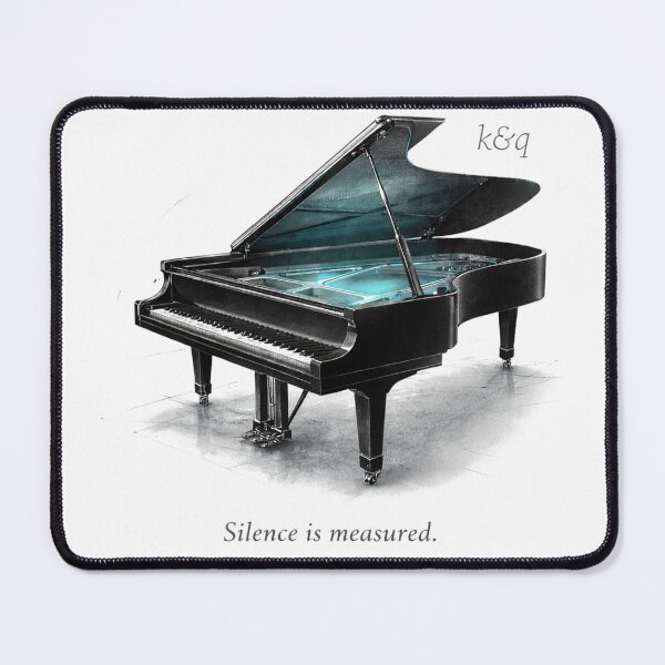 Item preview, Piano – Silence Is Measured  designed and sold by KeyNQuirk.