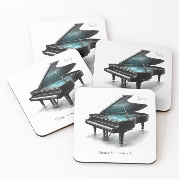 Item preview, Piano – Silence Is Measured  designed and sold by KeyNQuirk.