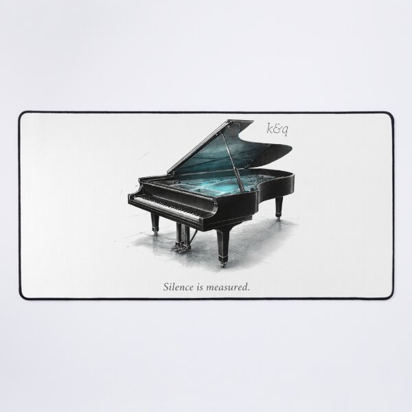 Item preview, Piano – Silence Is Measured  designed and sold by KeyNQuirk.