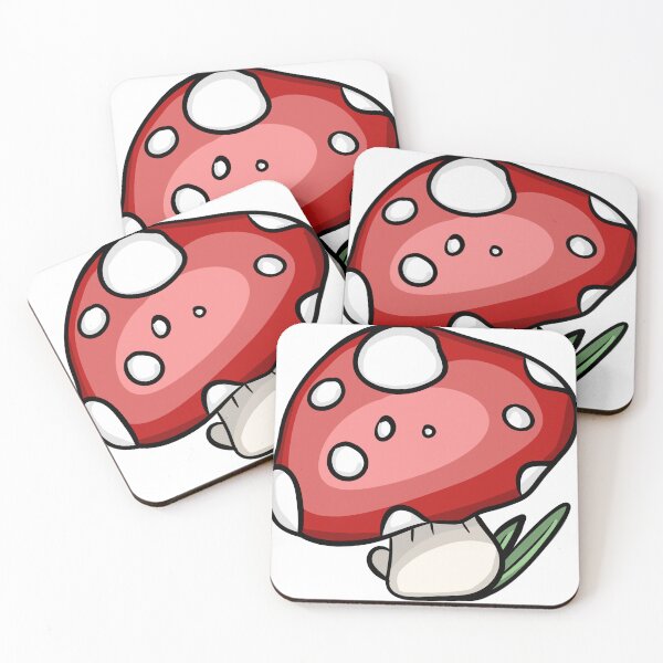 Item preview, Cute Red Fly Agaric Mushroom - Kawaii Forest Amanita Illustration designed and sold by LYAN-STORE.