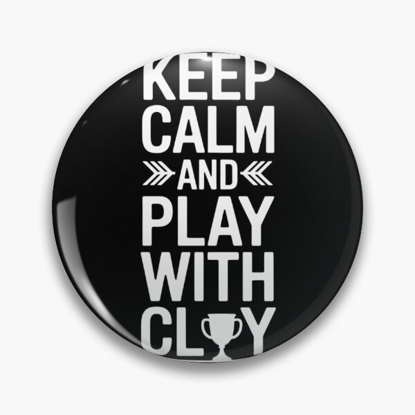Item preview, Funny Pottery Keep Calm and Play With Clay designed and sold by lilensgavadur.