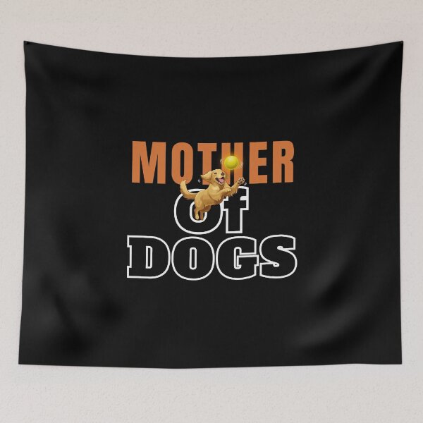 Item preview, Mother of Dogs – Strong Dog Mom Statement designed and sold by YAKOUT-STUDIO.