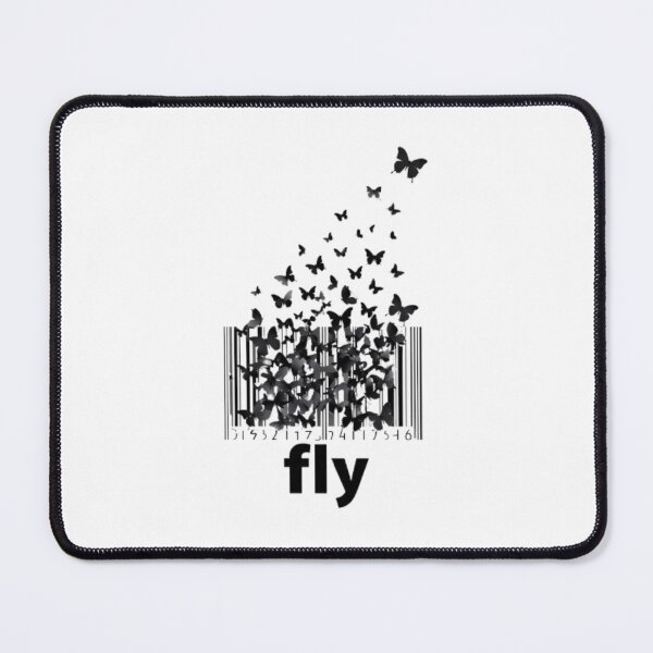 Item preview, "FLY" Butterfly Barcode  designed and sold by Shs-Kenya.