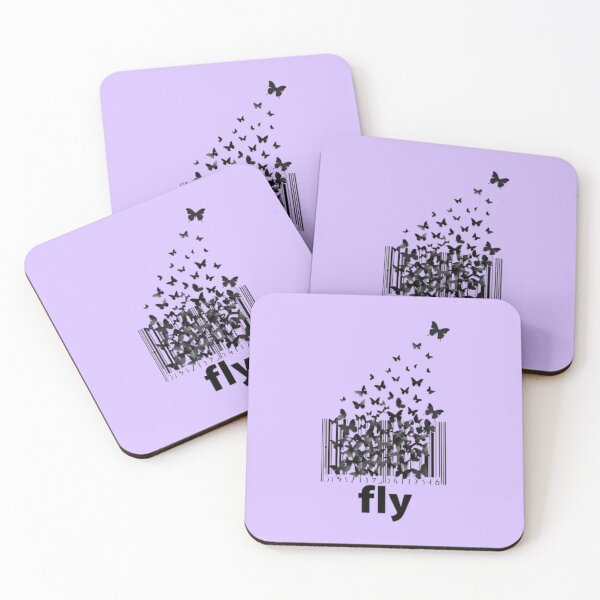 Item preview, "FLY" Butterfly Barcode  designed and sold by Shs-Kenya.