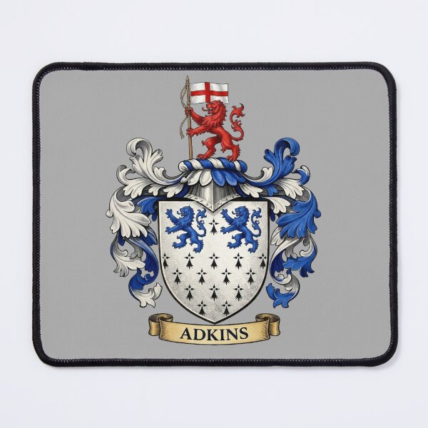 Item preview, The Adkins Family Coat of Arms designed and sold by BagTown Clans.