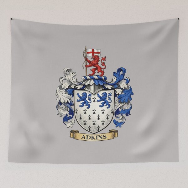 Item preview, The Adkins Family Coat of Arms designed and sold by BagTown Clans.